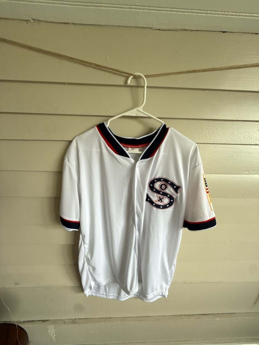Associated Premium Corporation Sox Baseball Jersey Size Adult Medium White